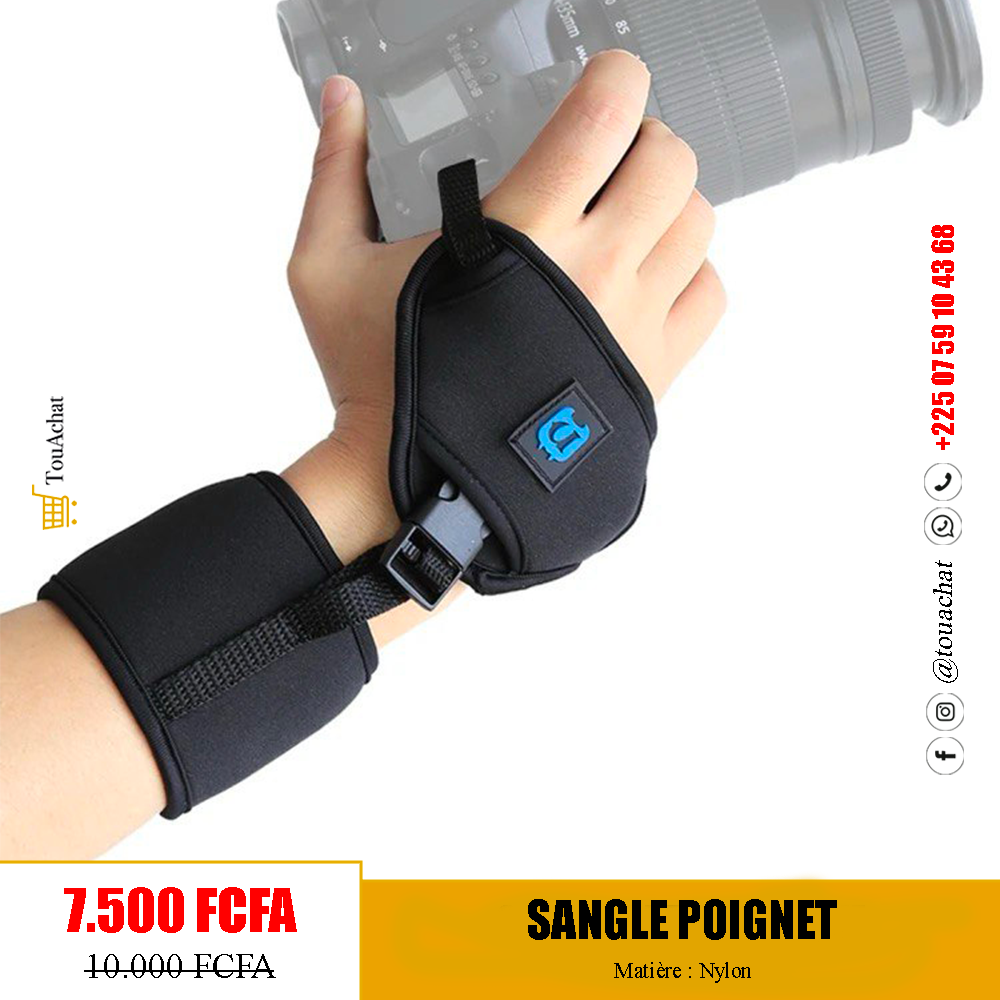 Sangle Poignet pour Appareil Photo